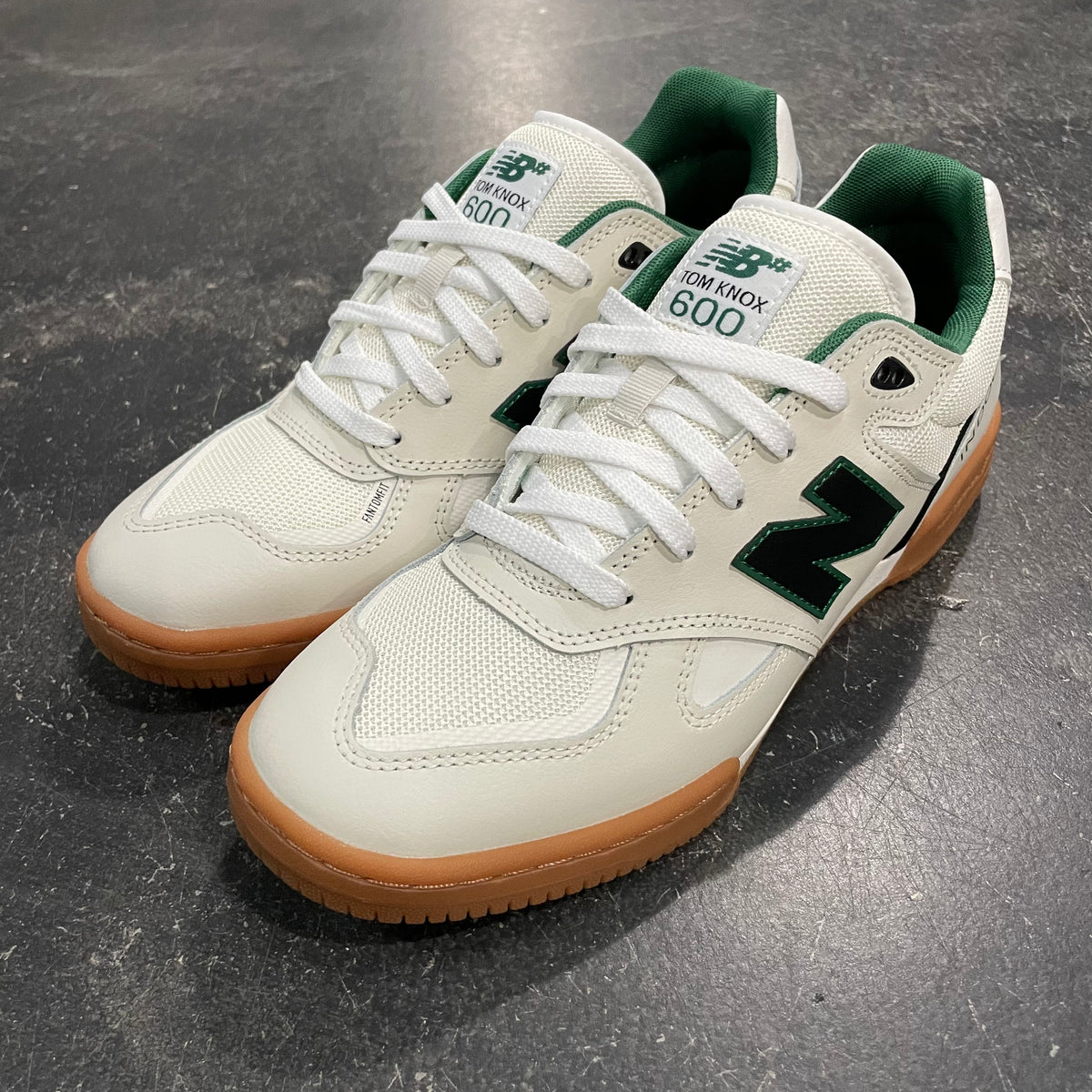 New Balance Numeric Tom Knox 600 White Green 561 Skate