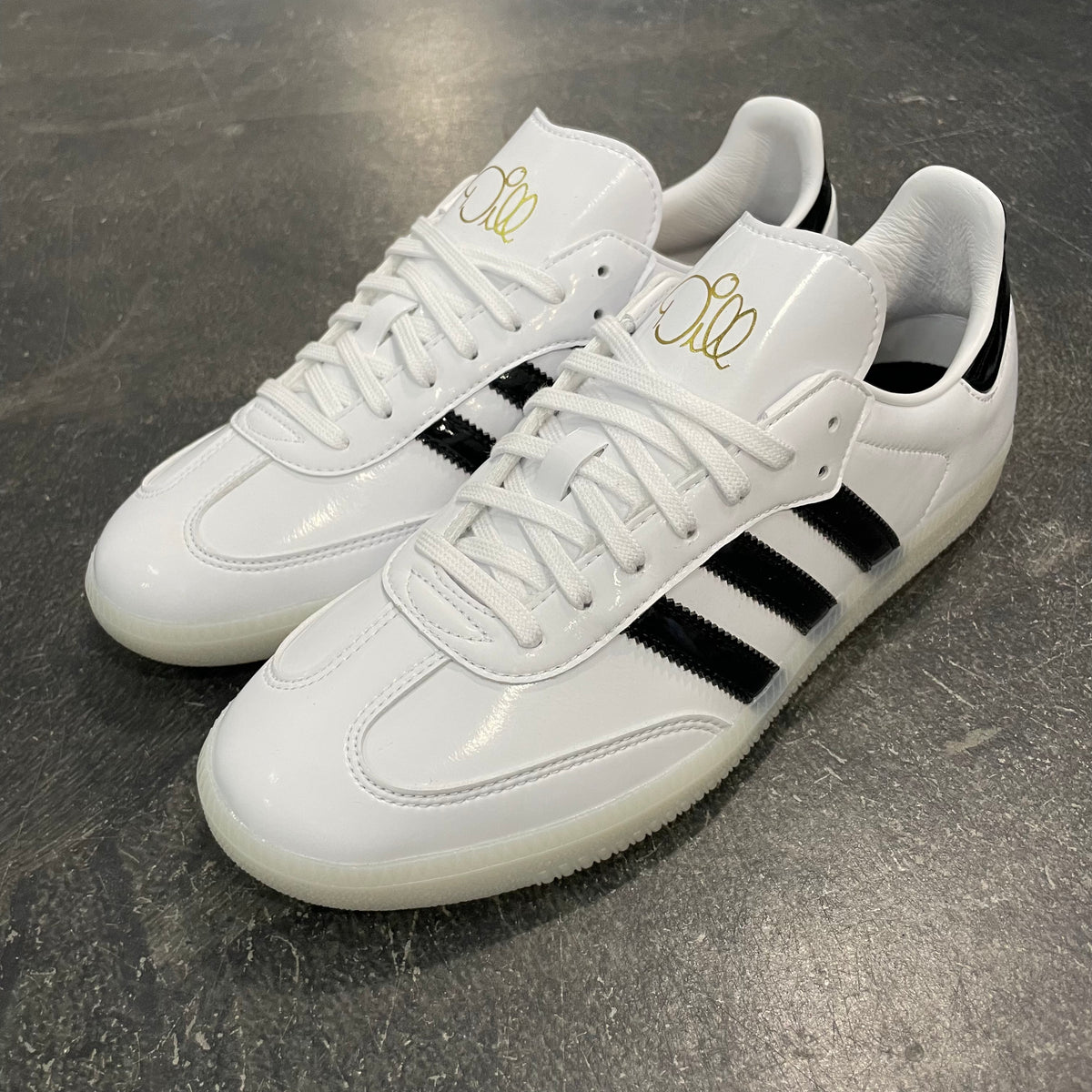 Adidas Samba Jason Dill Patent Leather White – 561 Skate