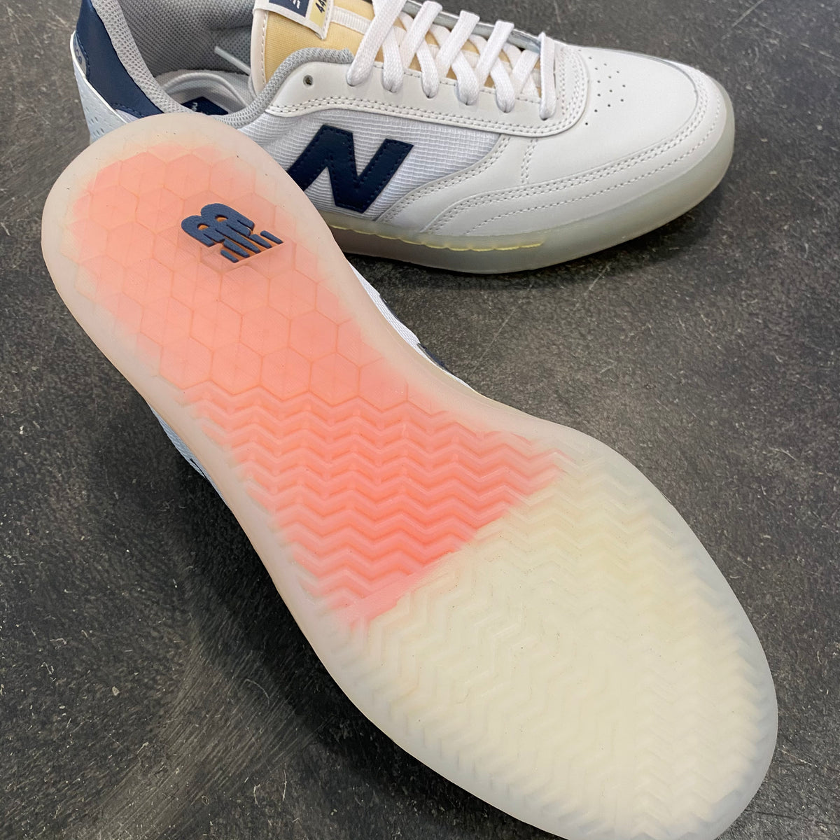 new balance numeric 440 white blue