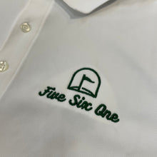 561 Golf Polo White/Green