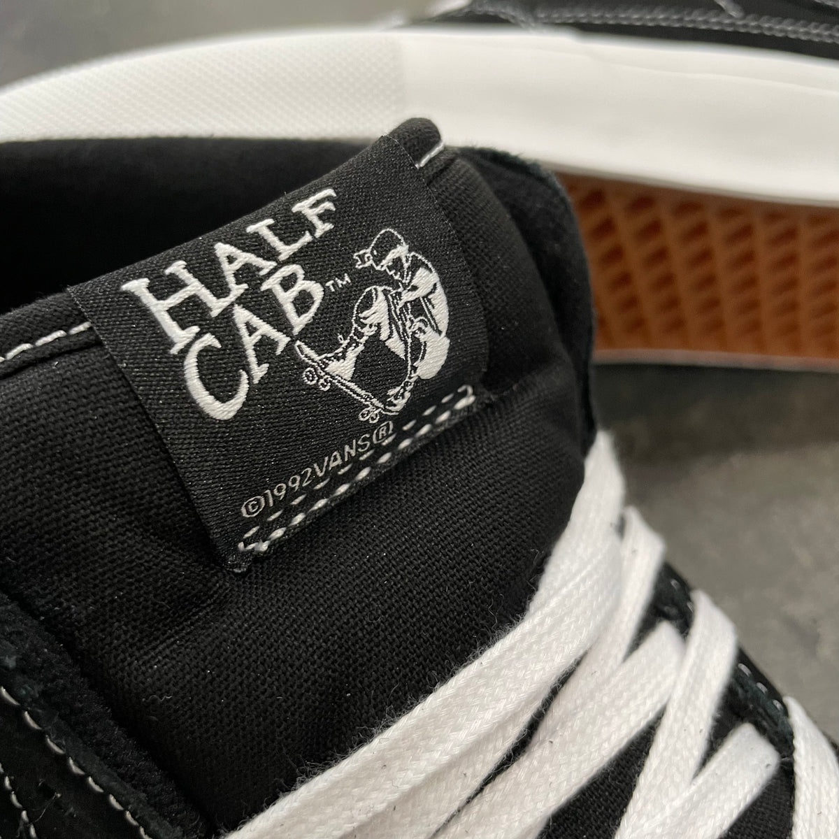 Vans Half Cab Pro Black White